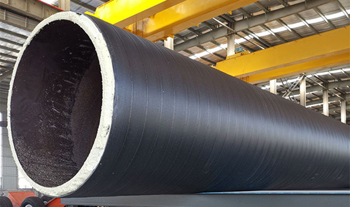 噴塗纏繞保溫管生(shēng)産工藝及工藝特點